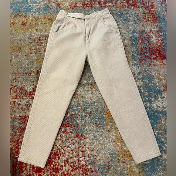 Vintage Segrets Taupe Trousers - Picture 1 of 5